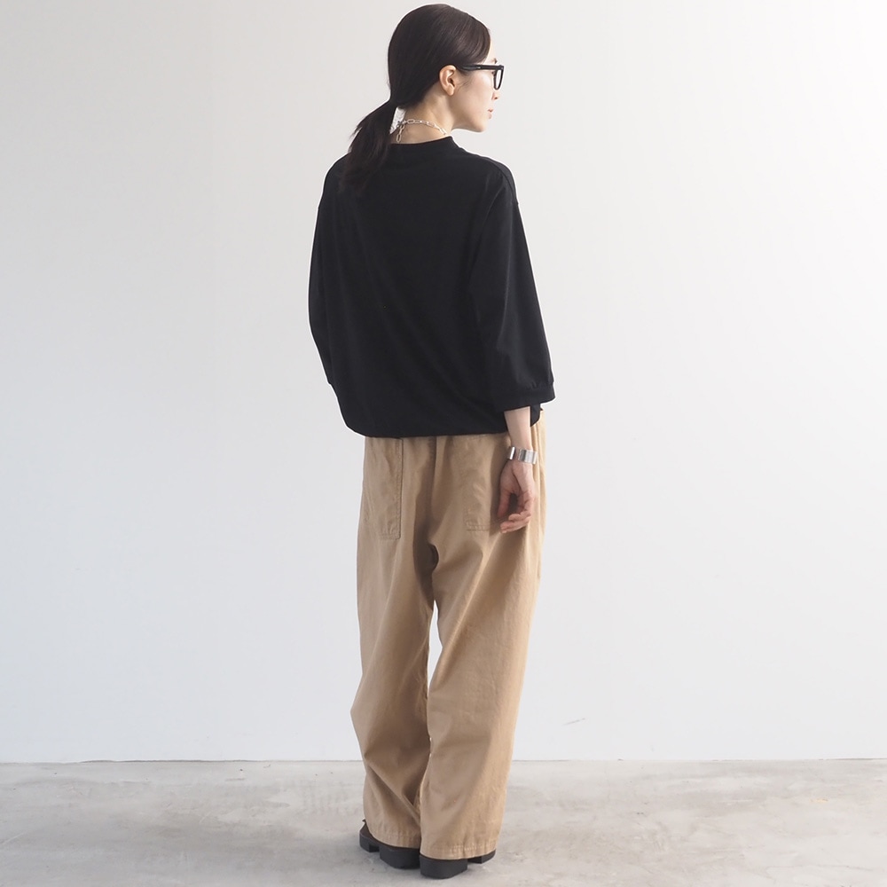 【予約】NARU(ナル) オックスストーンバイオ加工 ノッポパンツ 673821