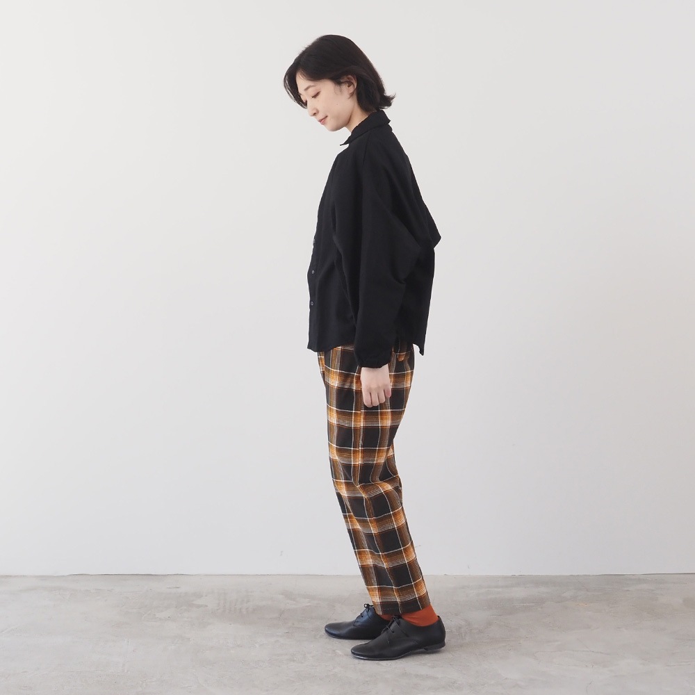 NARU(ナル) シャツコールチェック コージーパンツ 6658751