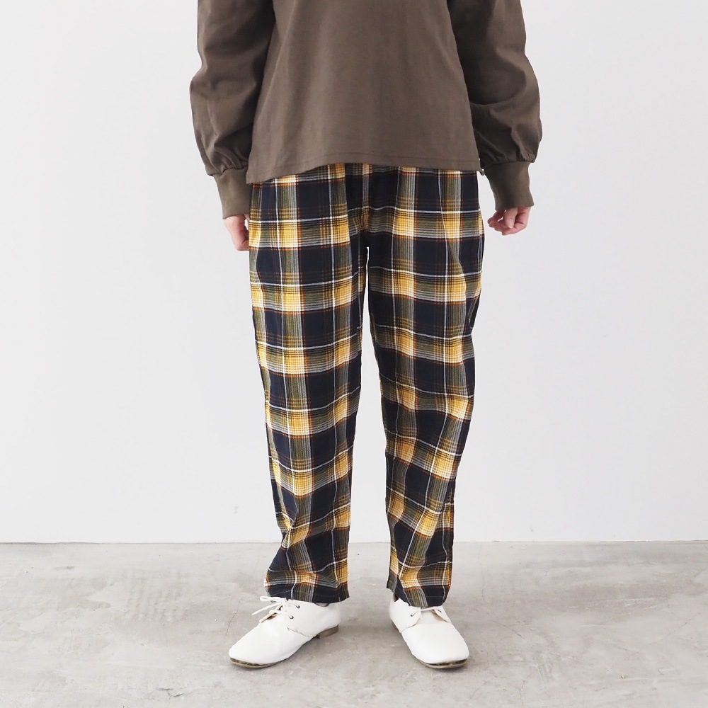 NARU(ナル) シャツコールチェック コージーパンツ 6658751