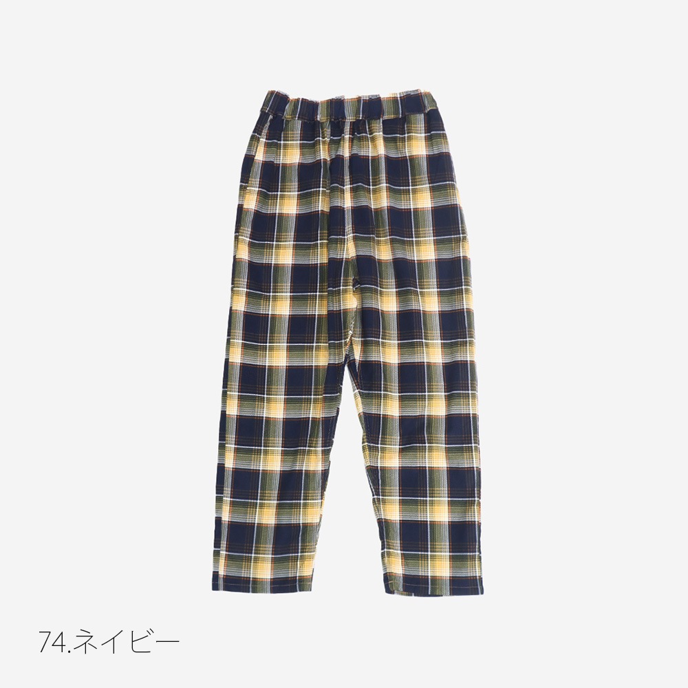 NARU(ナル) シャツコールチェック コージーパンツ 6658751