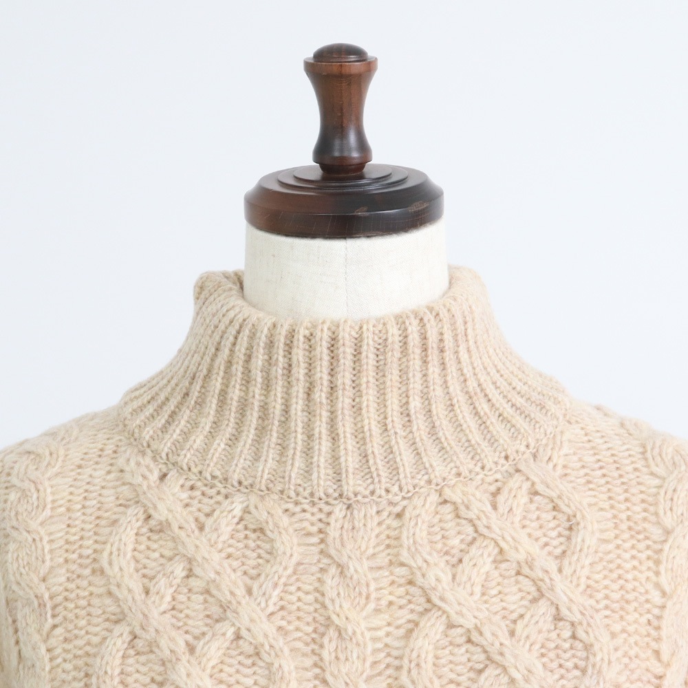 NARU(ナル) ドーゼットエアーヤーン エアリーアランコモドニット 668401