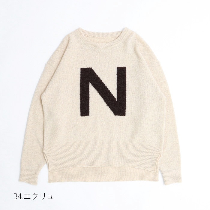 【WEB限定】NARU(ナル) タスマニアラムＮニット 6W520