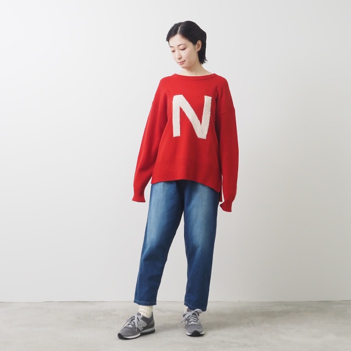 【WEB限定】NARU(ナル) タスマニアラムＮニット 6W520