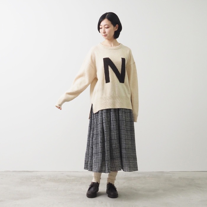 【WEB限定】NARU(ナル) タスマニアラムＮニット 6W520