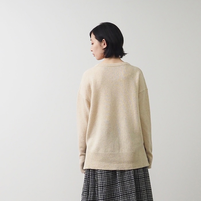 【WEB限定】NARU(ナル) タスマニアラムＮニット 6W520