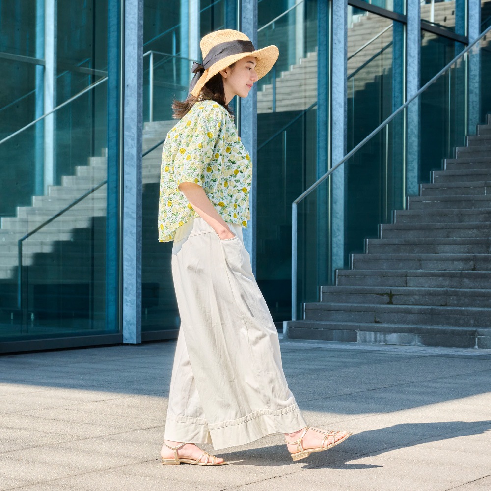 NARU(ナル) 8オンスムラデニム ノッポバギーパンツ 6708001