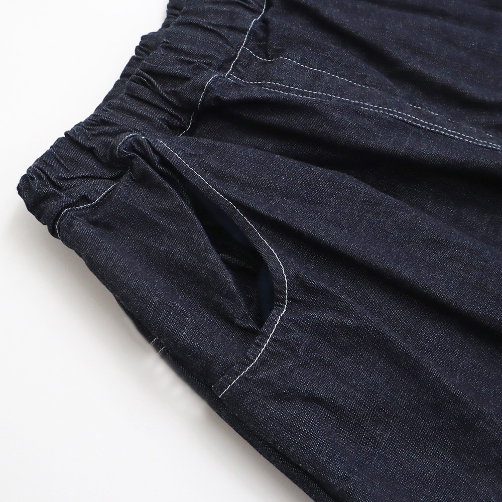 NARU(ナル) 8オンスムラデニム ノッポバギーパンツ 6708001