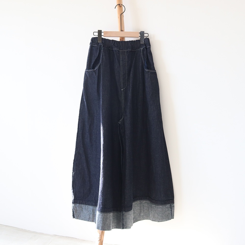 NARU(ナル) 8オンスムラデニム ノッポバギーパンツ 6708001