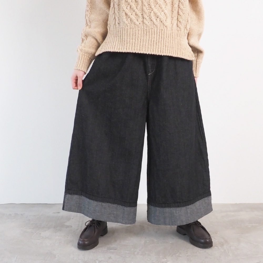 NARU(ナル) 8オンスムラデニム ノッポバギーパンツ 6708001