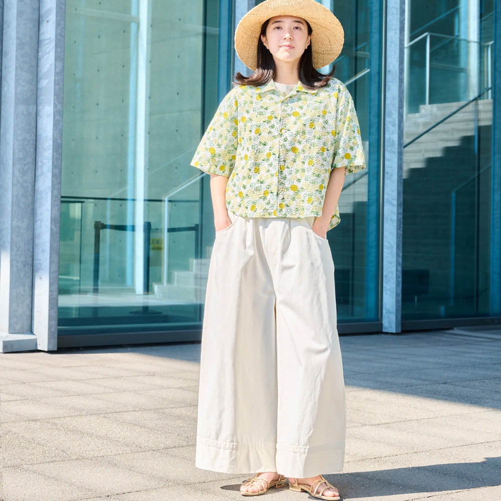 NARU(ナル) 8オンスムラデニム ノッポバギーパンツ 6708001