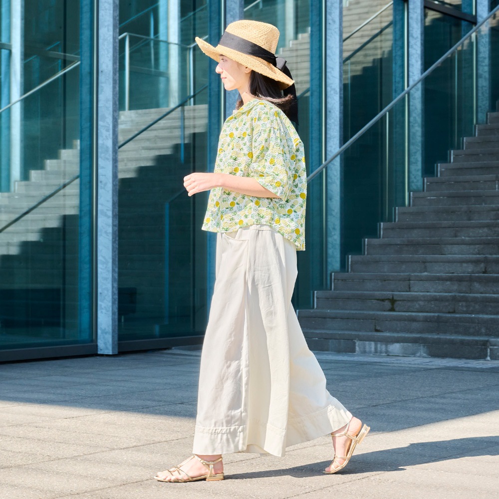 NARU(ナル) 8オンスムラデニム ノッポバギーパンツ 6708001