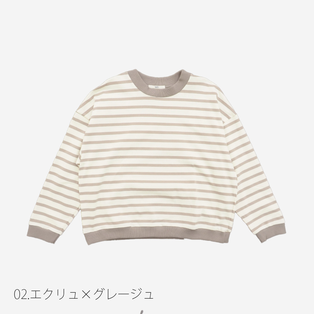 NARU(ナル) デラヴェボーダー クルーネックPO 656205