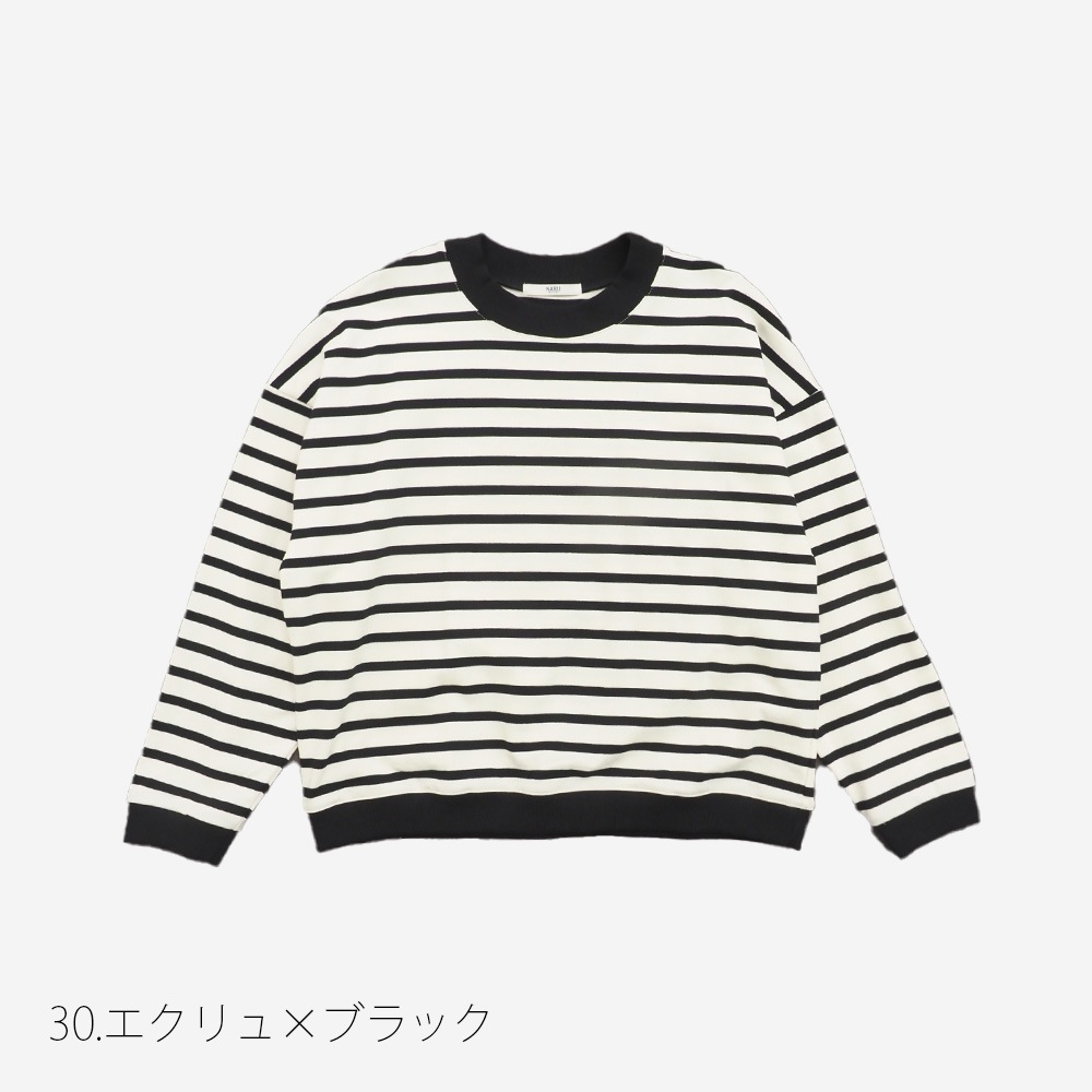 NARU(ナル) デラヴェボーダー クルーネックPO 656205