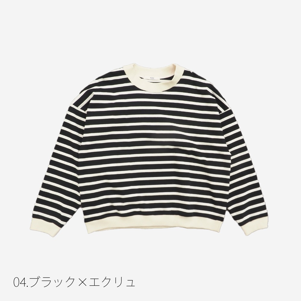 NARU(ナル) デラヴェボーダー クルーネックPO 656205