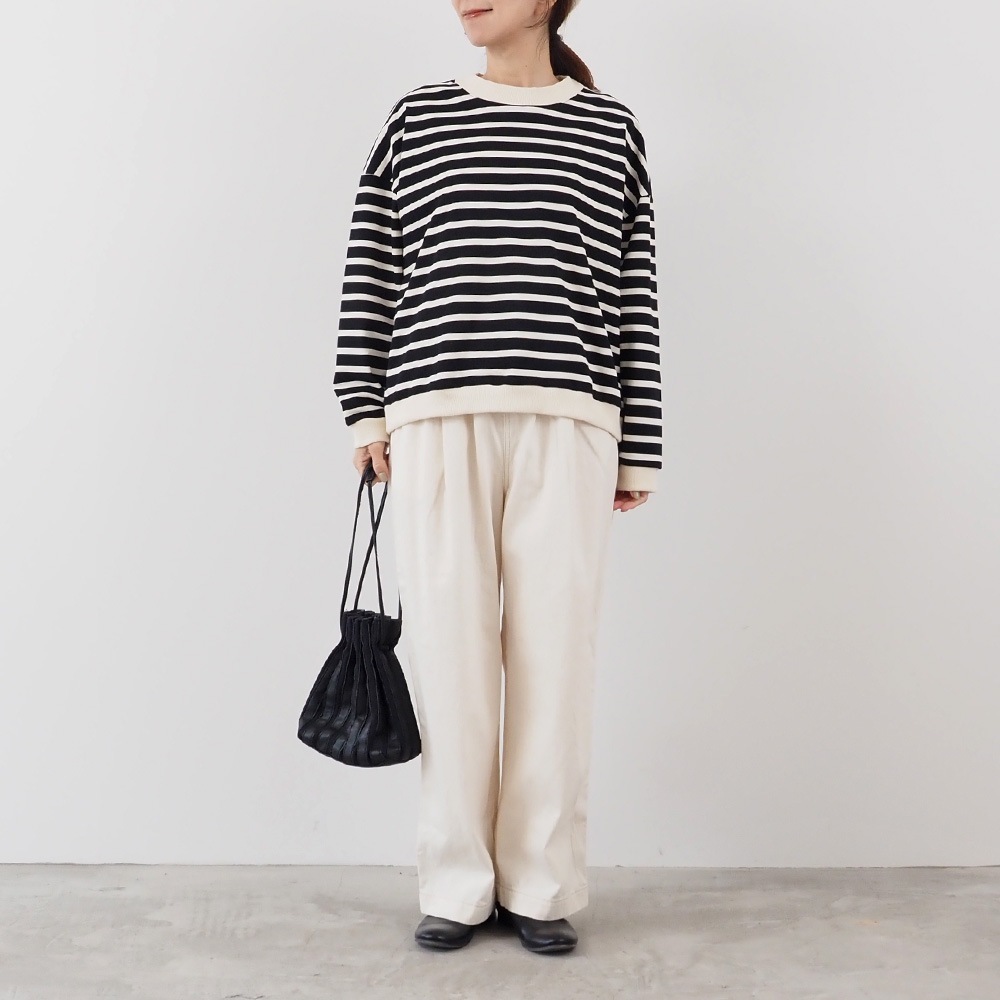 NARU(ナル) デラヴェボーダー クルーネックPO 656205