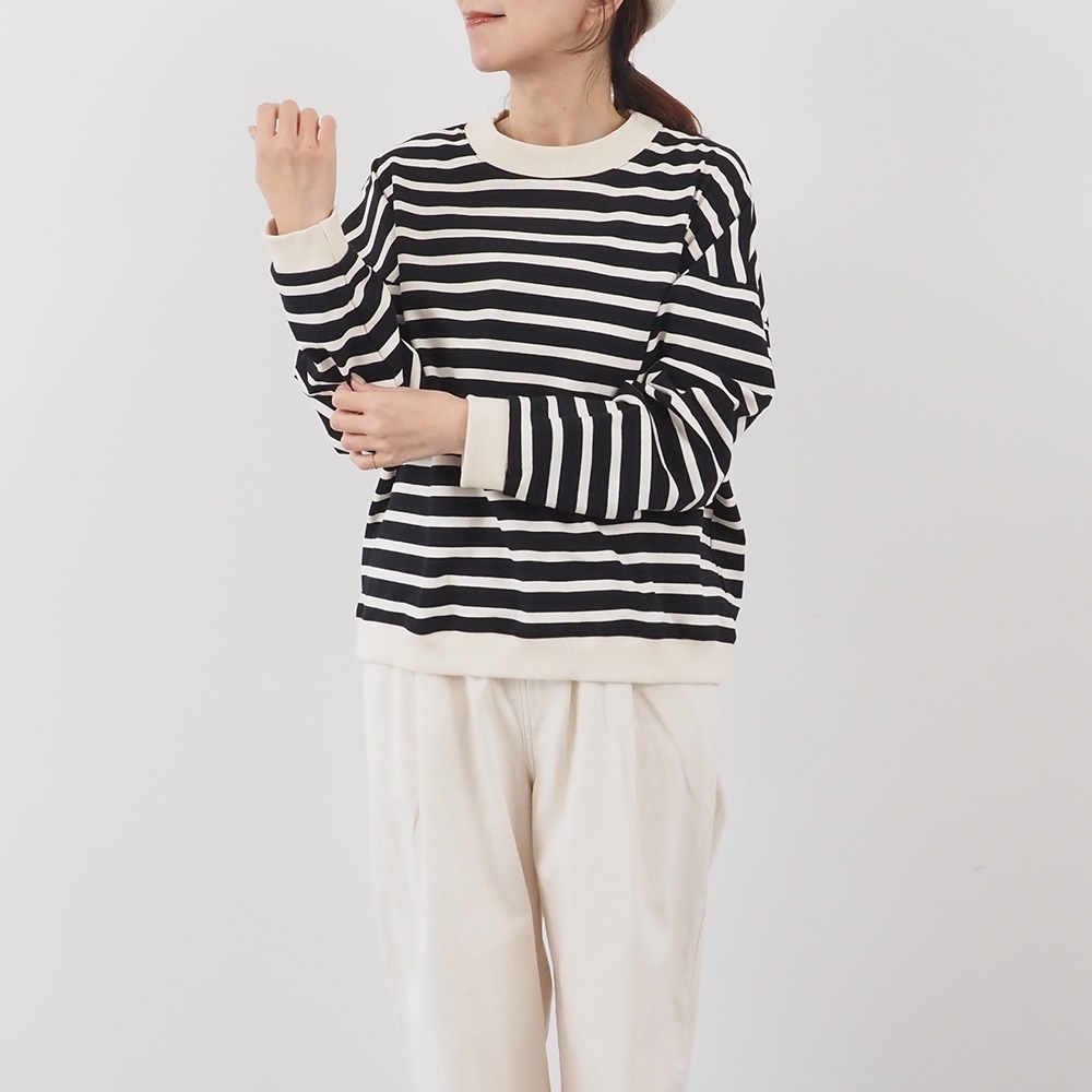 NARU(ナル) デラヴェボーダー クルーネックPO 656205