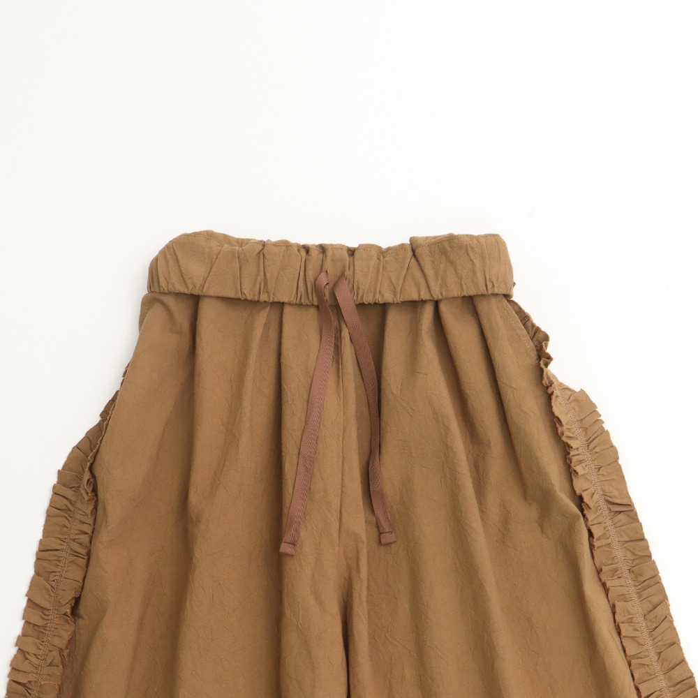 NARU(ナル) シーチングハンドワッシャー フリンジパンツ 6708301