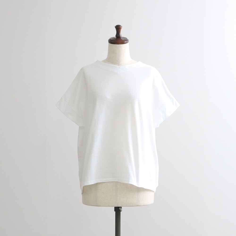 NARU(ナル) ナチュラルソフト天竺 レクタングルパネルTシャツ 674307