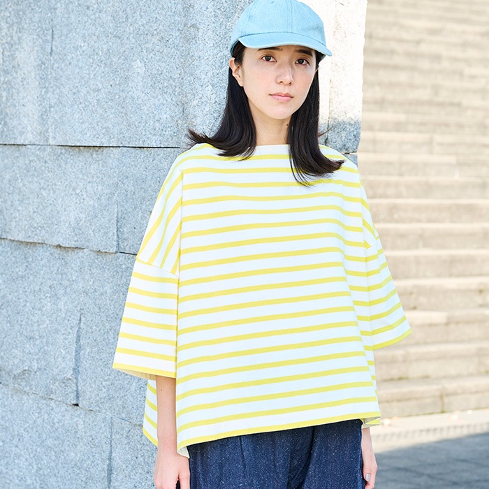 NARU(ナル) デラヴェボーダー ワイドシャツ 644220BF