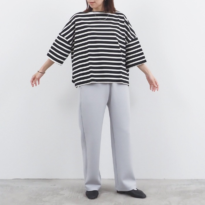 NARU(ナル) デラヴェボーダー ワイドシャツ 644220