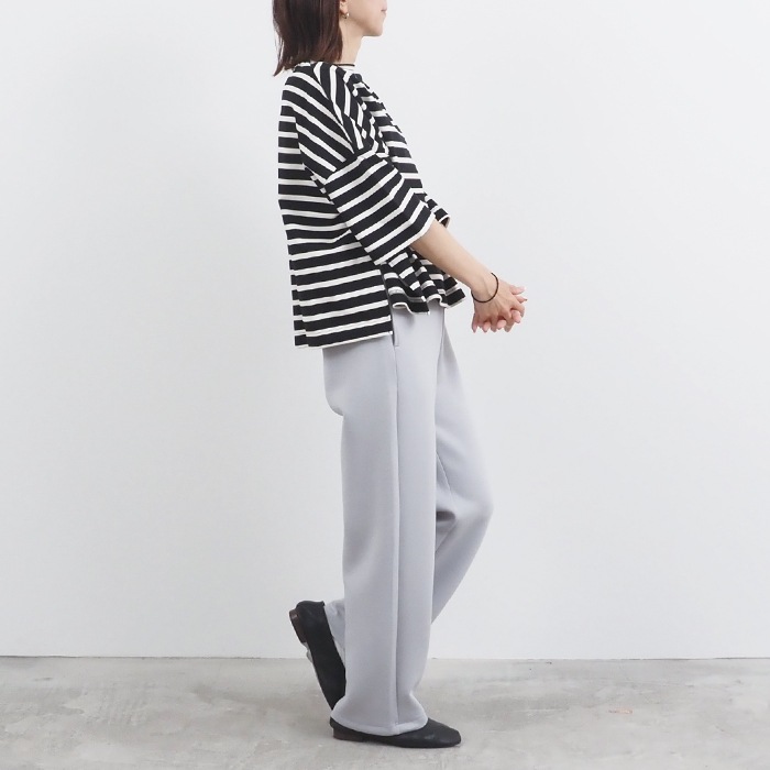 NARU(ナル) デラヴェボーダー ワイドシャツ 644220