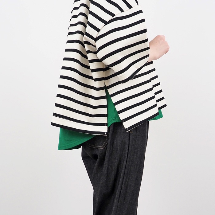 NARU(ナル) デラヴェボーダー ワイドシャツ 644220