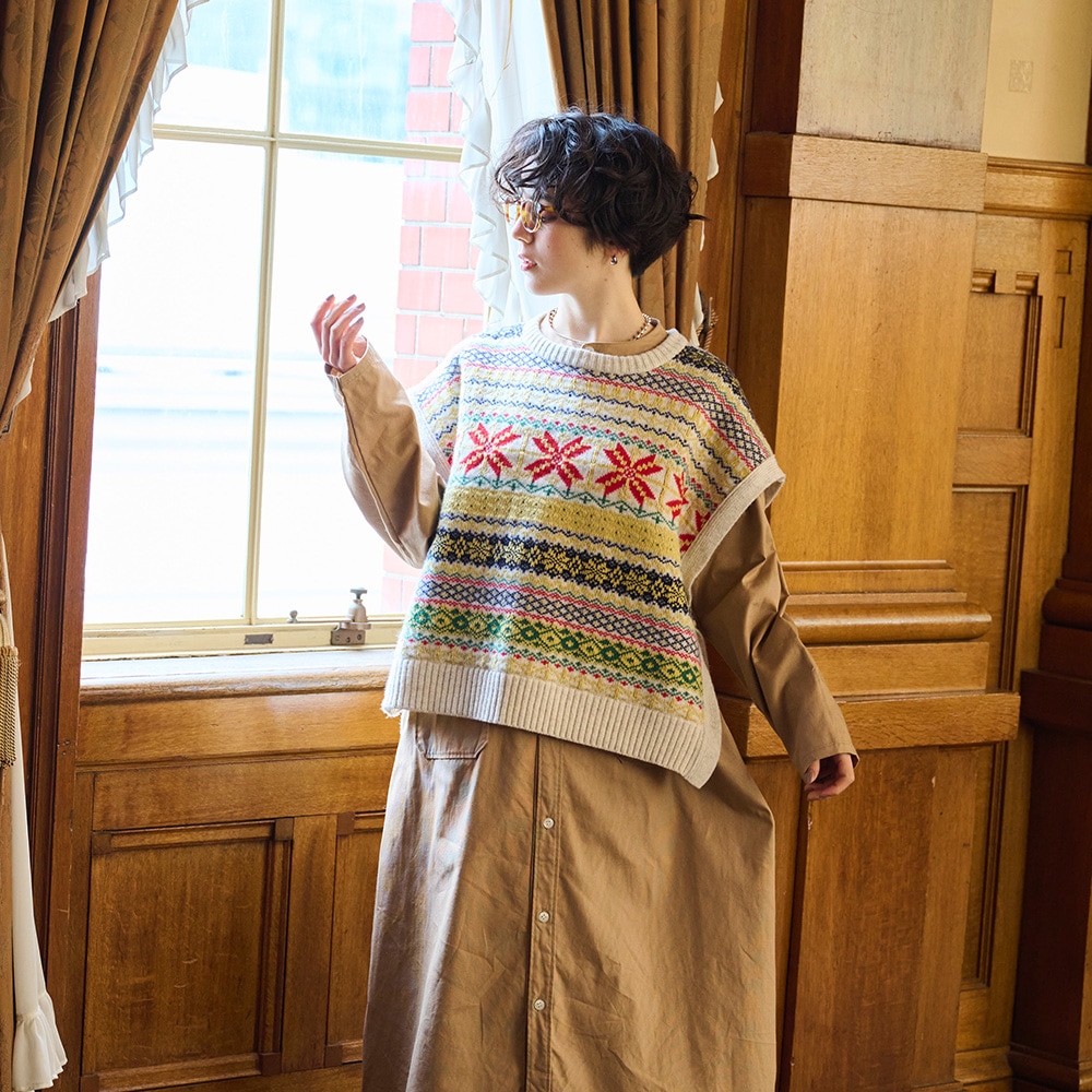 NARU(ナル) オックス ポケットワンピース 665892