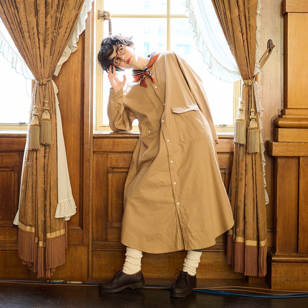 NARU(ナル) オックス ポケットワンピース 665892