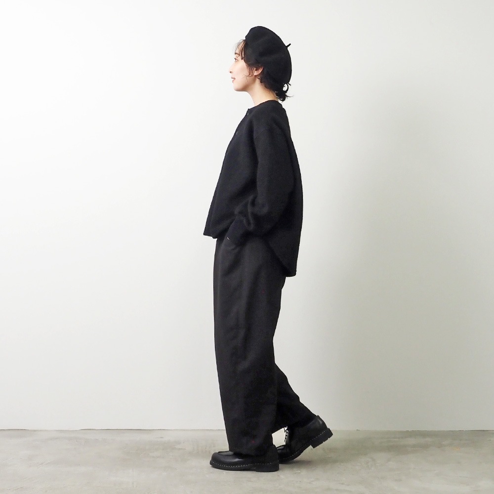 NARU(ナル) 綿麻ウール千鳥 ノッポパンツ 659926 | all_items | NARU