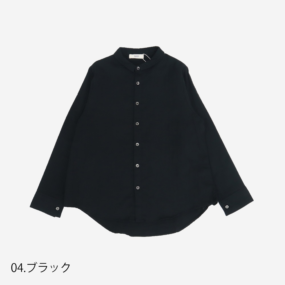 NARU(ナル) ダブルガーゼ ベーシックシャツ 673810