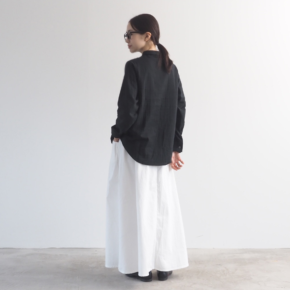 NARU(ナル) ダブルガーゼ ベーシックシャツ 673810