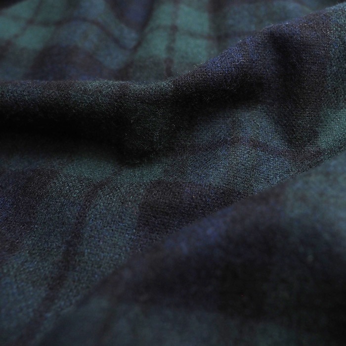 NARU(ナル) リサイクルウールクロスチェック ハイウエストスカート 656937