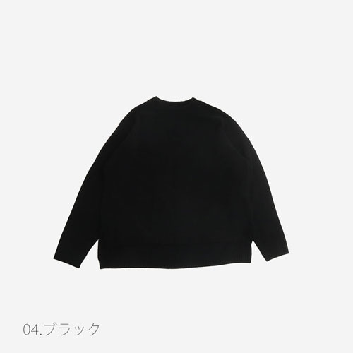 NARU(ナル) タスマニアラム クルーネックスリットニット 660610 | TOPS