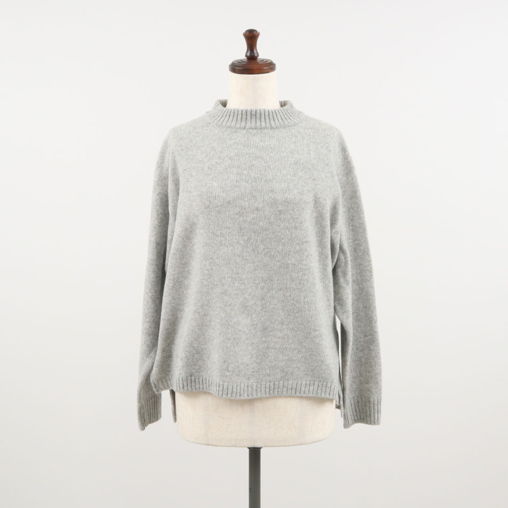 NARU(ナル) タスマニアラム クルーネックスリットニット 660610 | TOPS