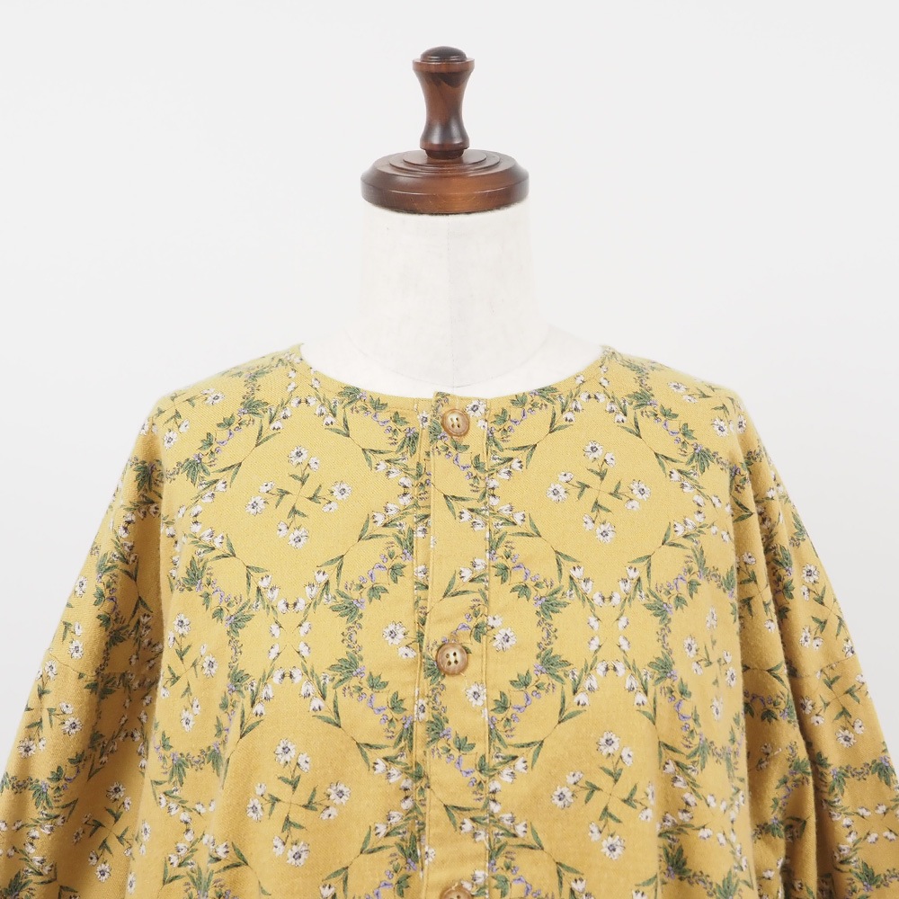 NARU(ナル) 20ビエラ起毛バイアス花柄 ワンピース 666821