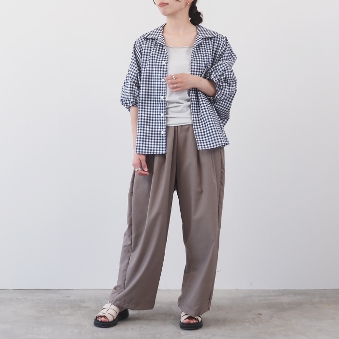 本日限定価格! 超美品　マークアンドロナ　総柄　ノースリーブ　36 XSサイズあり【ANDY/アンディ】ハイネック/ アメスリ