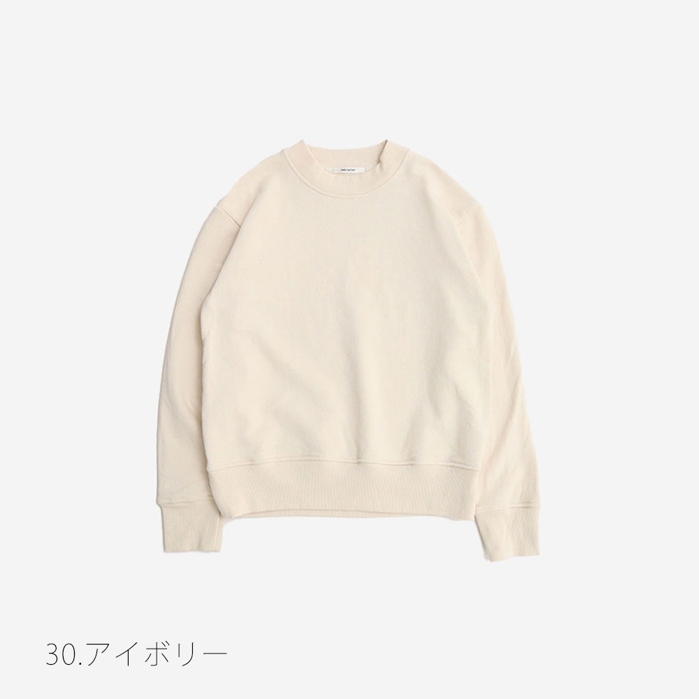 NARU【ナル】クルーネックプルオーバー〔アメリカンドライ起毛〕656017-30キナリ NARU(ナル) アメリカンドライ裏毛 クルーネックPO 656017