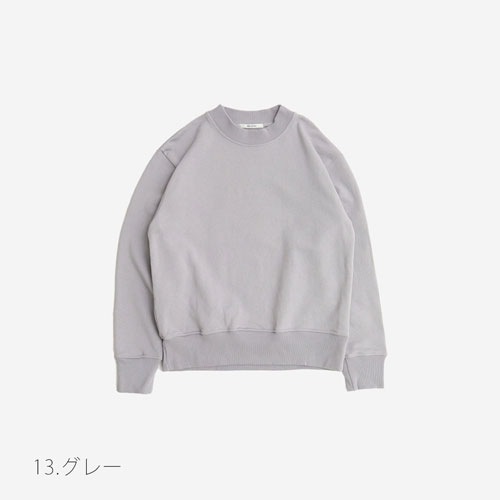 NARU(ナル) アメリカンドライ裏毛 クルーネックPO 656017