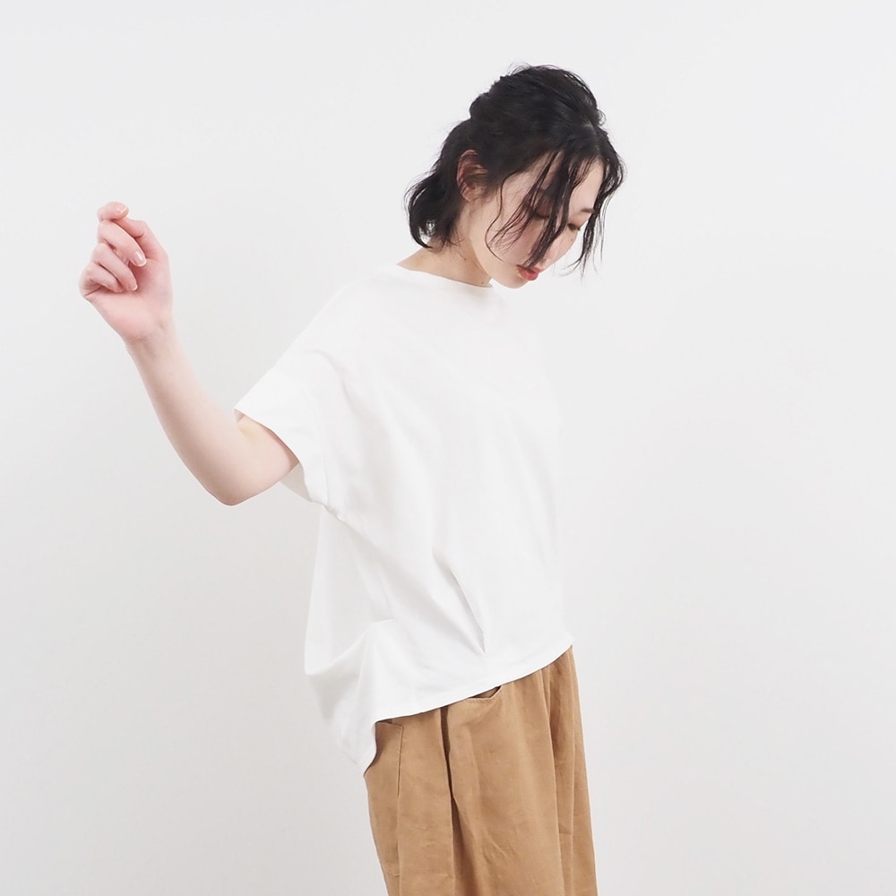 NARU(ナル) 72/2サイロ フレンチスリーブコクーンT 645205