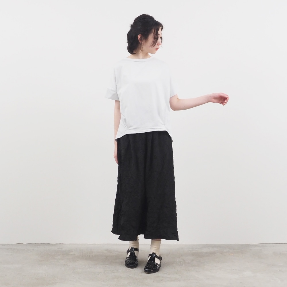 NARU(ナル) 72/2サイロ フレンチスリーブコクーンT 645205