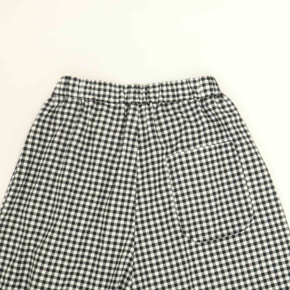 NARU(ナル) ブロードストライプ・チェック柄 ポップパンツ 6709051