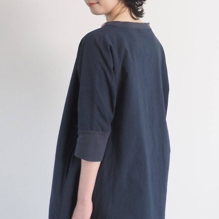 NARU(ナル) 20シーチングハンドワッシャーチュニックワンピース 648842BF