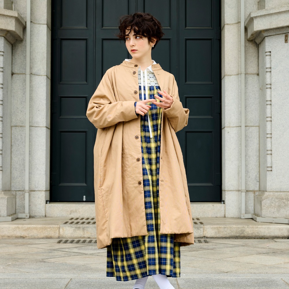 NARU(ナル) オックス ラグランパデットコート 665111