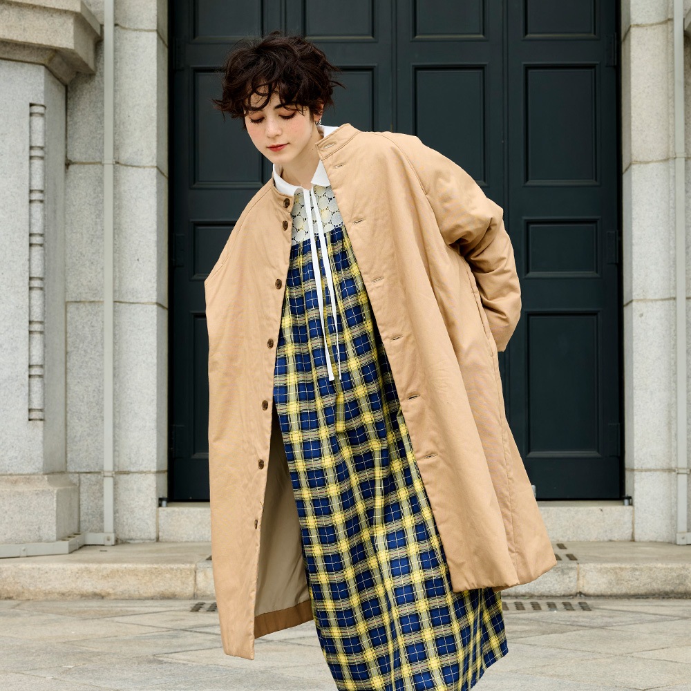 NARU(ナル) オックス ラグランパデットコート 665111