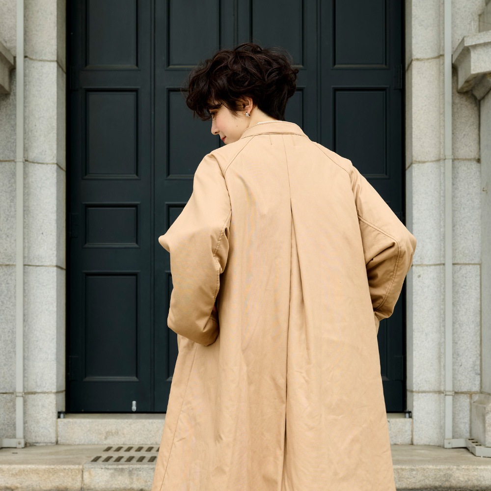 NARU(ナル) オックス ラグランパデットコート 665111