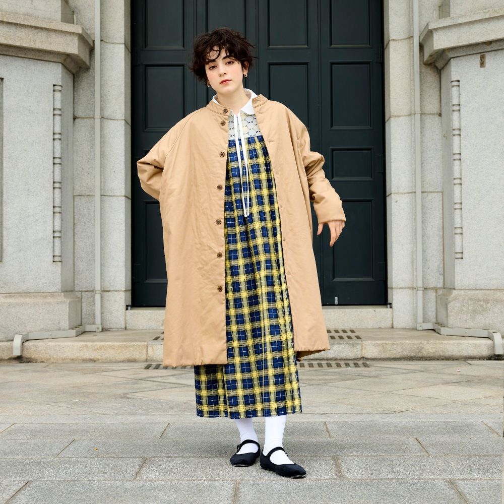 NARU(ナル) オックス ラグランパデットコート 665111