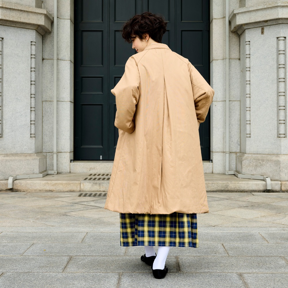 NARU(ナル) オックス ラグランパデットコート 665111