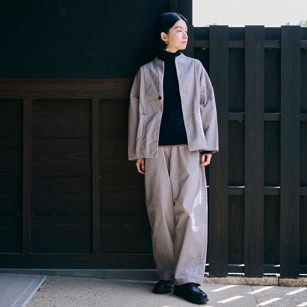 NARU(ナル) ムースヤーン バイカラータートルネックニット 673701