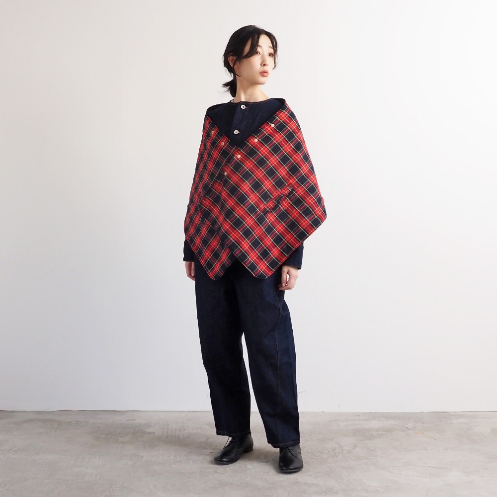 NARU(ナル) ロイヤルタータン パデットケープ 665107