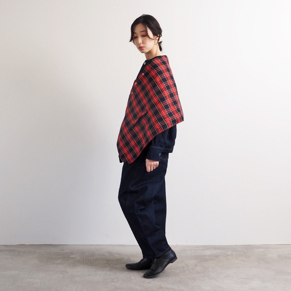 NARU(ナル) ロイヤルタータン パデットケープ 665107